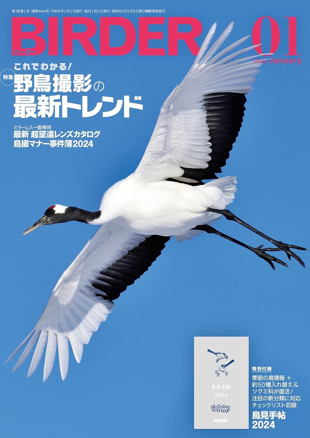 BIRDER(バーダー) 2024年1月号