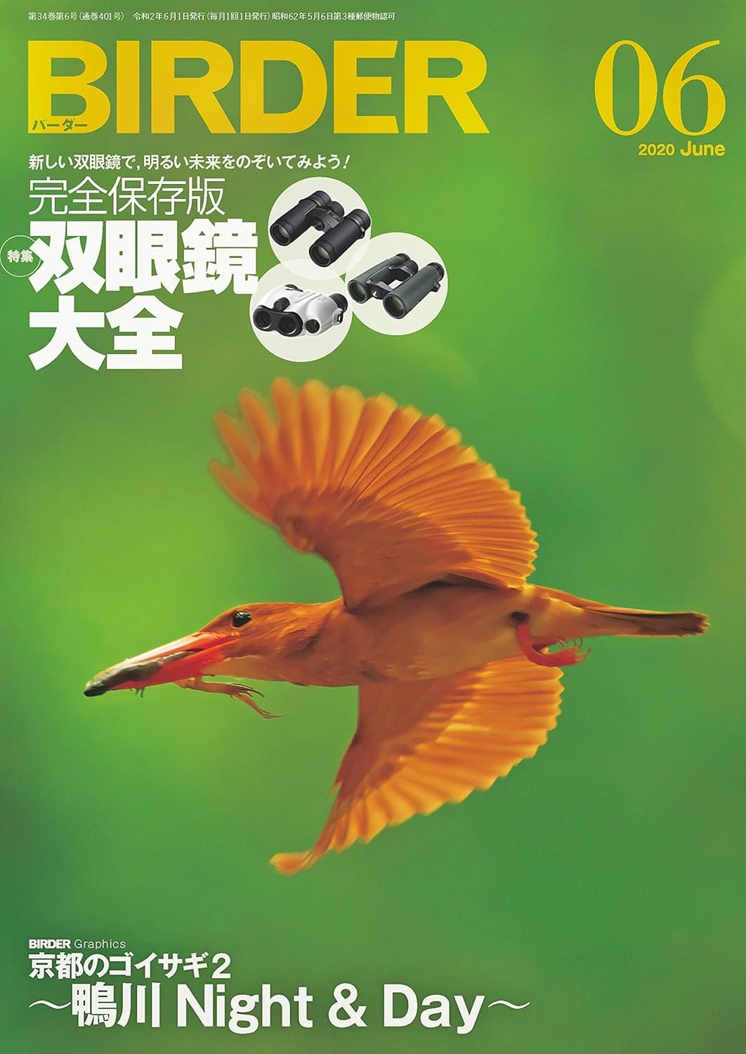 BIRDER(バーダー) 2020年6月号